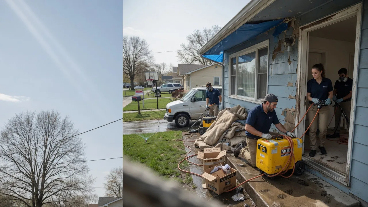 Basement Flood Cleanup in Kermit, WV near me